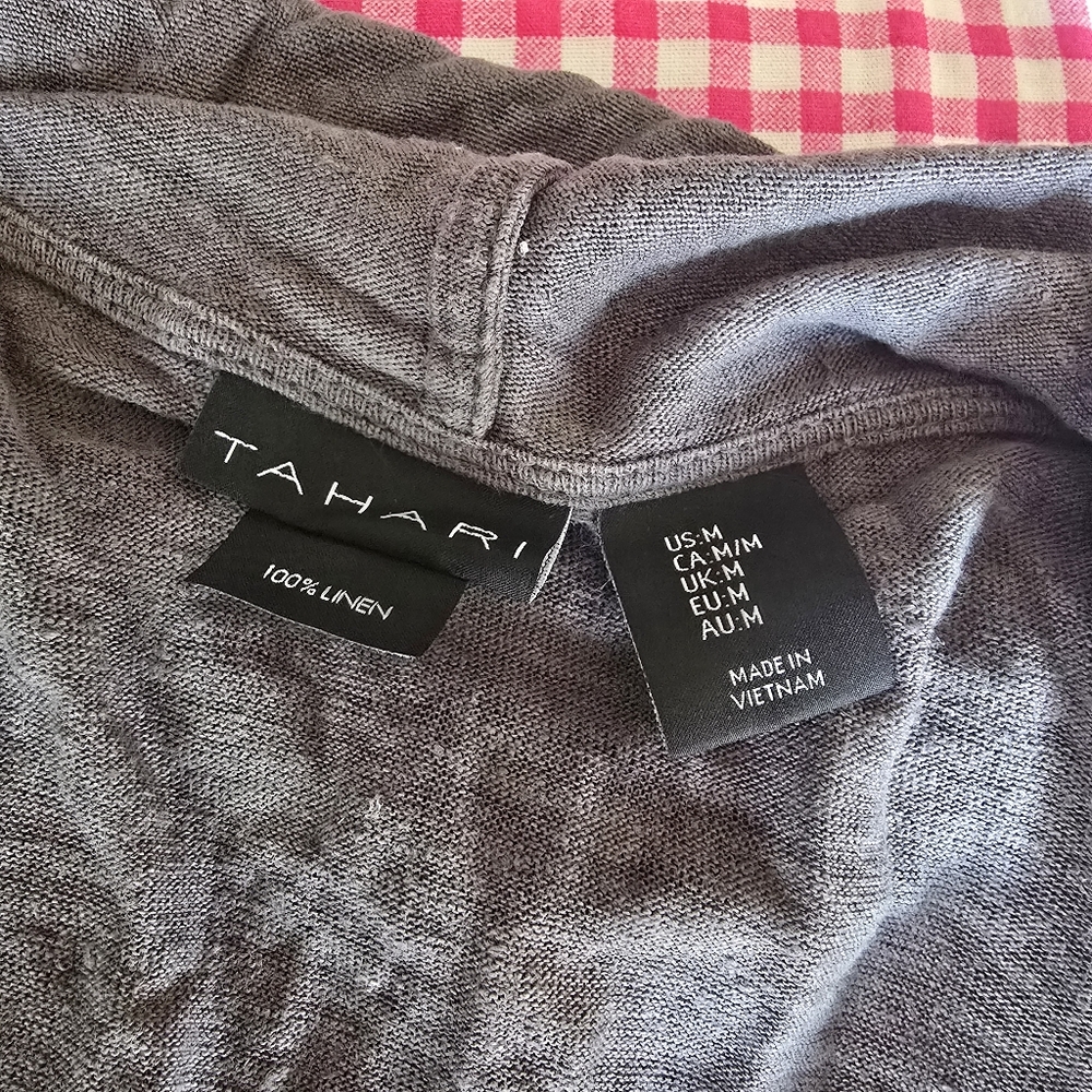 Tahari Cardigan Sz M - Picture 5 of 5